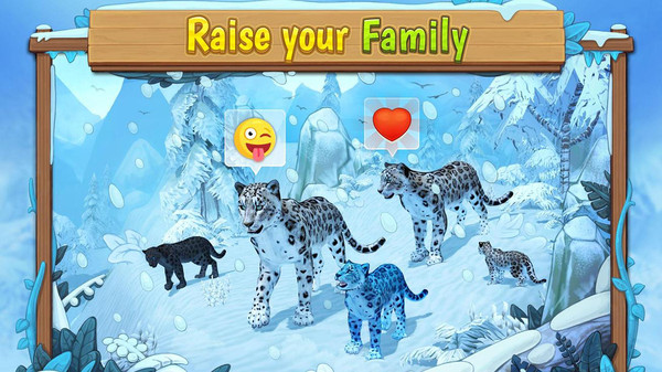 雪豹家族模拟器（Snow Leopard Family Sim）游戏最新版(2)