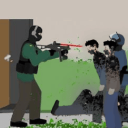 平面僵尸防御射击游戏绿色版