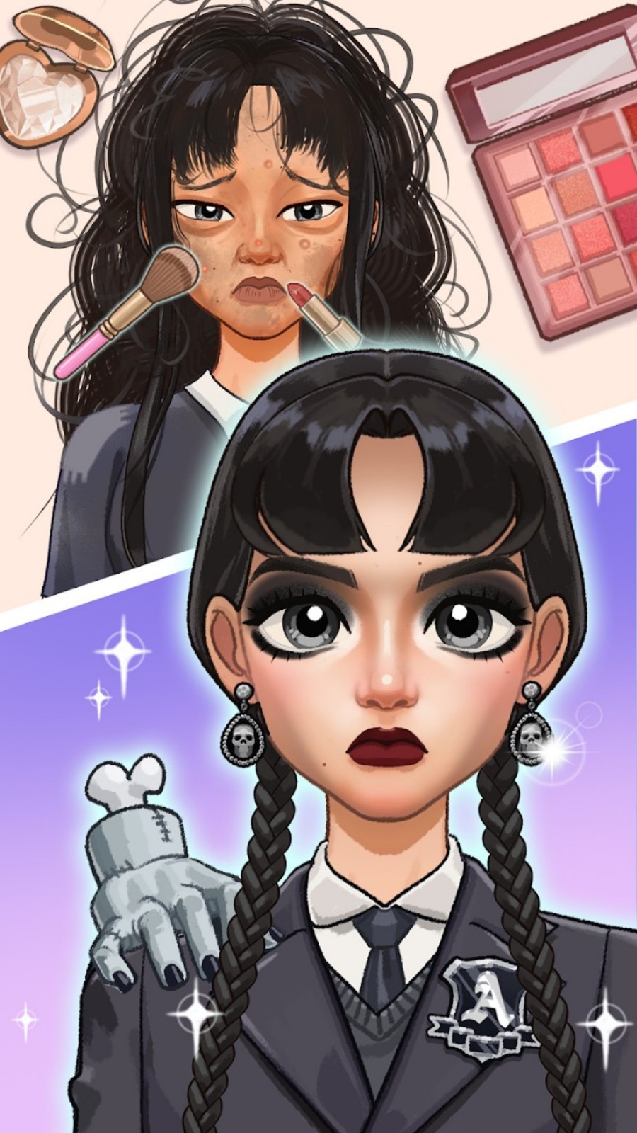 甜心女孩造型