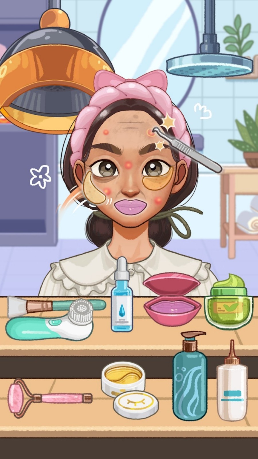 甜心女孩造型