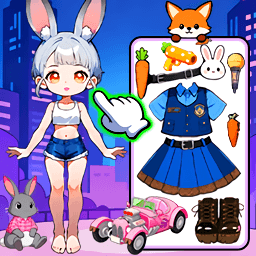 女孩贴纸书直装游戏版