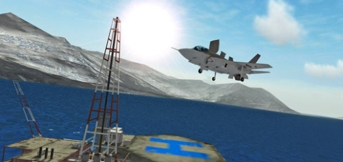 F18模拟起降手游版