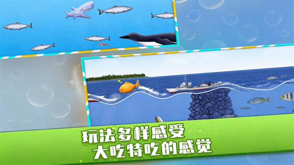 深海大鱼吃小鱼游戏绿色版