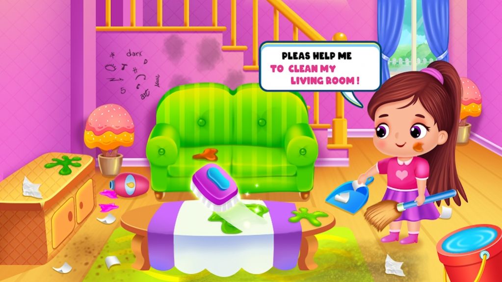Candy House Cleaning游戏(1)