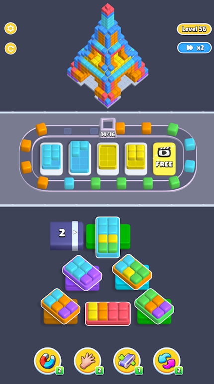 堆叠排序大师（Build Stack Sort）游戏纯净最新版图2