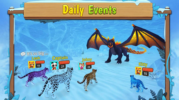 雪豹家族模拟器（Snow Leopard Family Sim）游戏最新版(3)