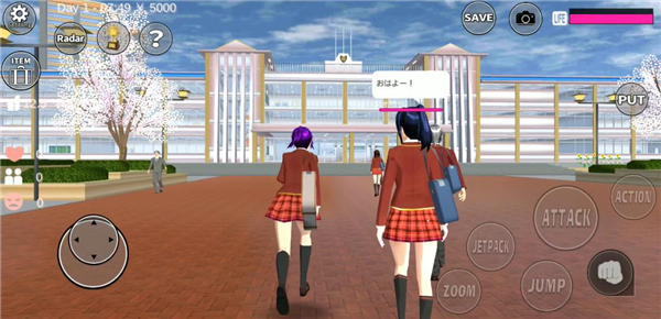 樱花校园模拟器免广告解锁衣服无广告版图1