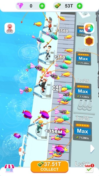 Idle Sea Fishing手游图3