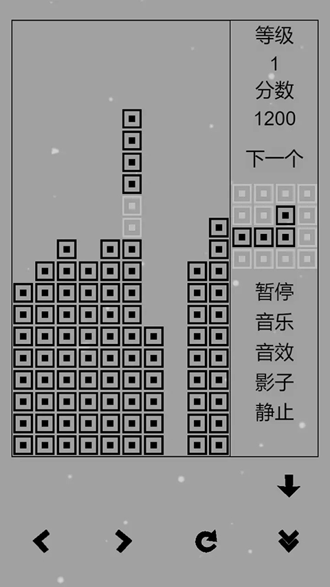 俄罗斯方块经典游戏绿色版