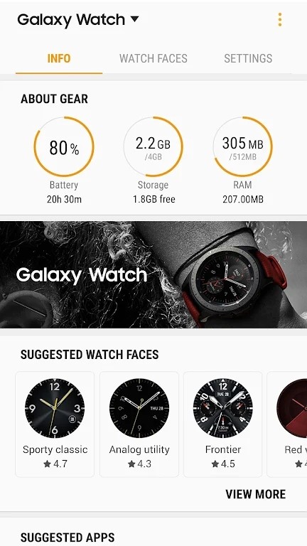 Galaxy Watch Plugin应用程序官方正版图3