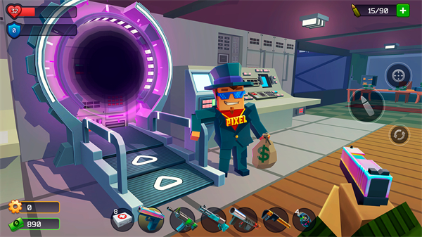 像素战斗僵尸突袭手机免费版4