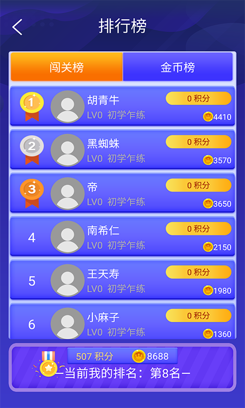 题王争霸(3)