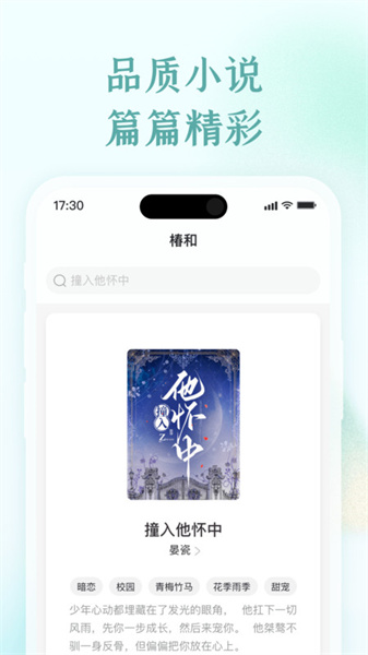 椿和小说直装版
