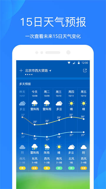 天气预报2026官方版图4