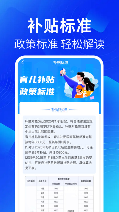 育儿补贴查询助手通用版