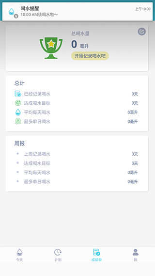 喝水提醒最新免费版图5