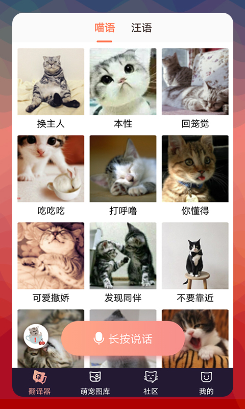 猫语翻译器手机免费版