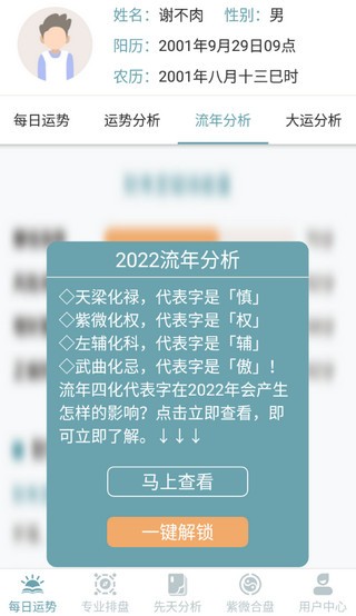 紫微斗数算命图2