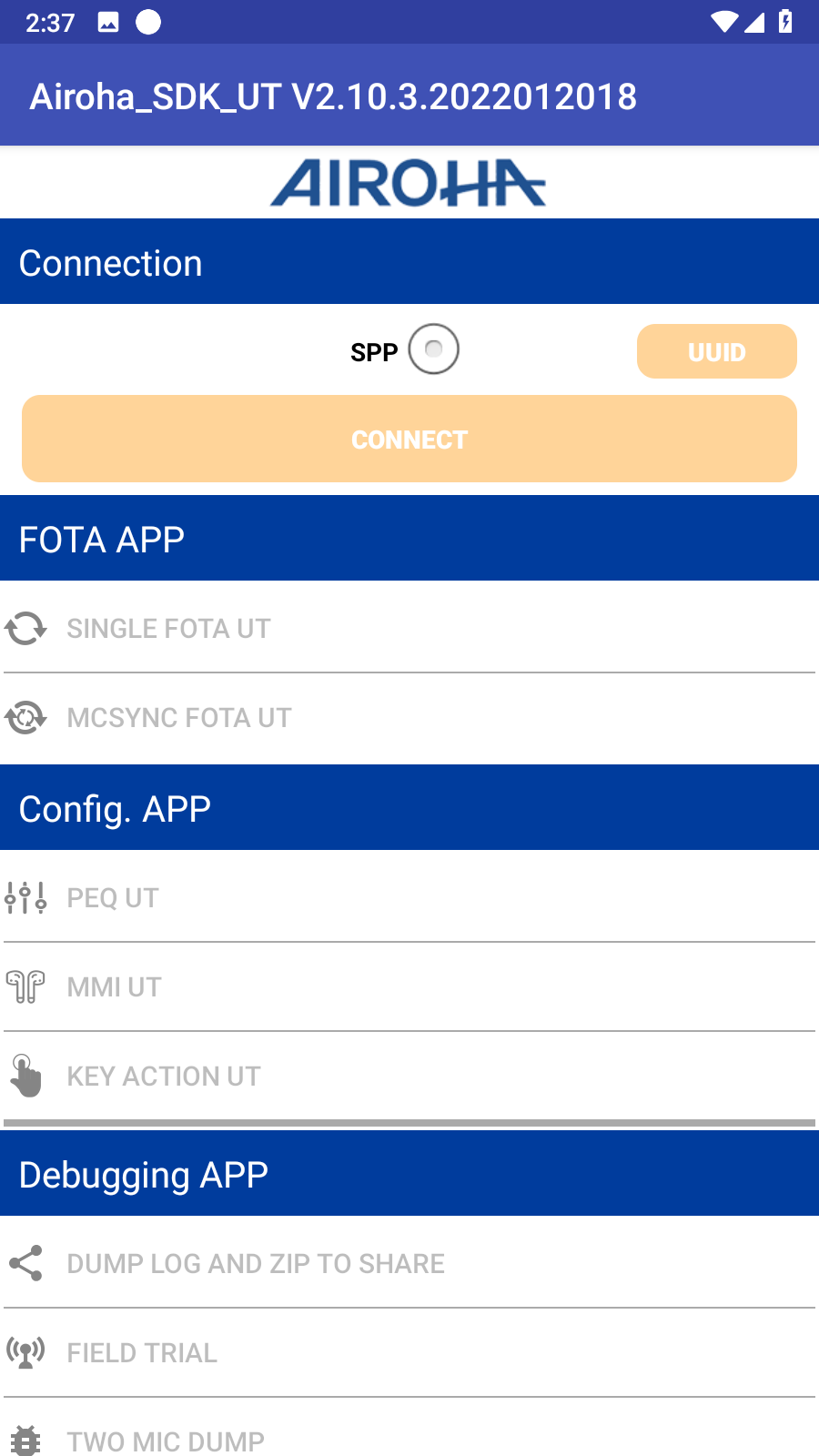 Airoha_SDK_UT