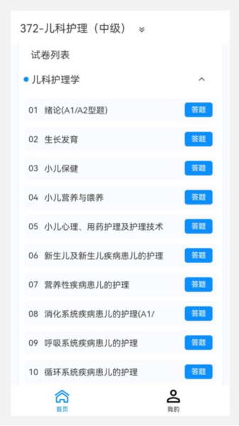 中级护师原题库app图1
