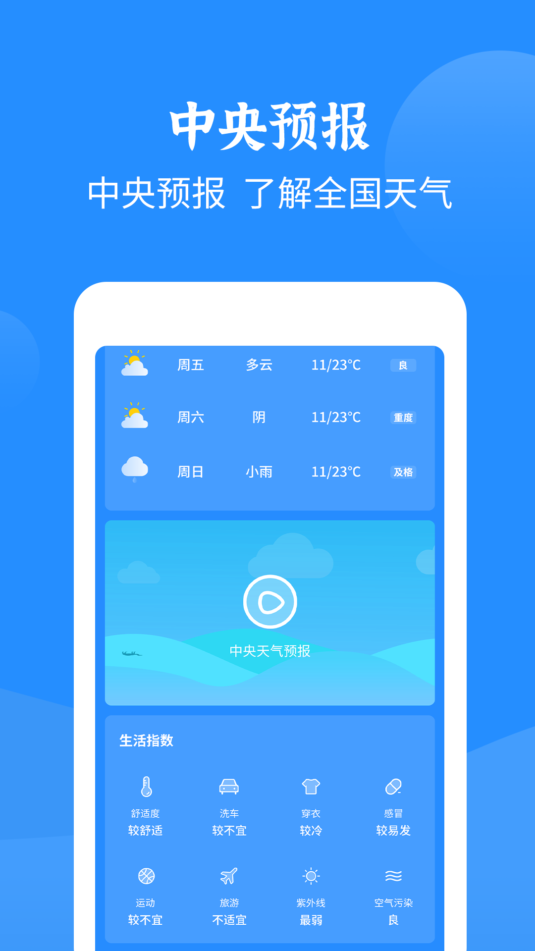 智慧天气免费版图1