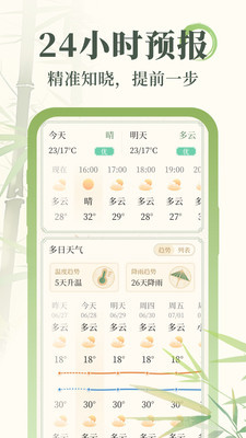 杏雨天气最新版图2