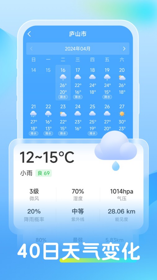 同舟天气官方正版图3