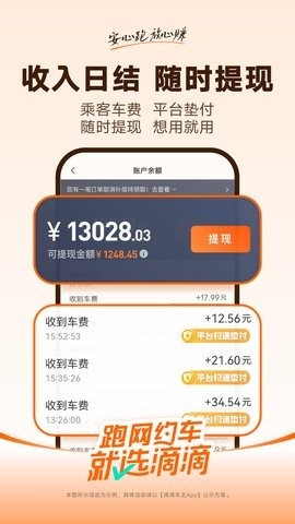 滴滴车主大单版