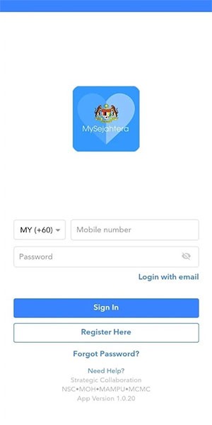 mysejahtera手机版