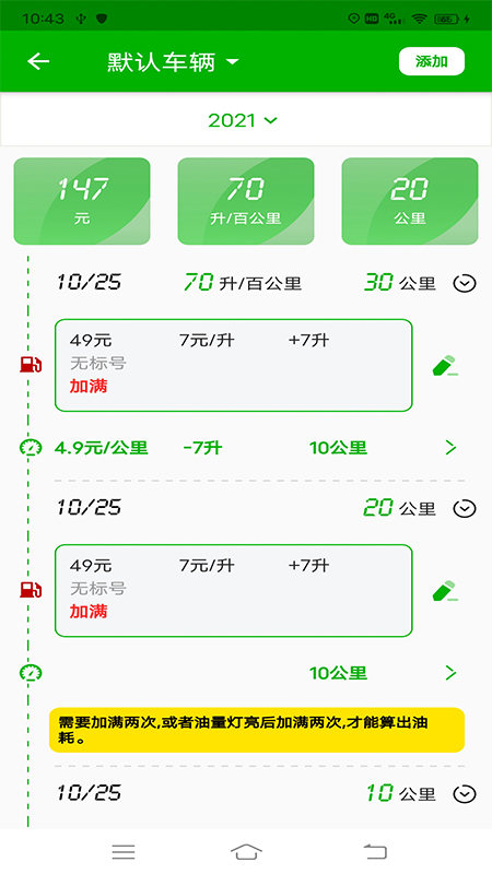 汽车油耗(3)