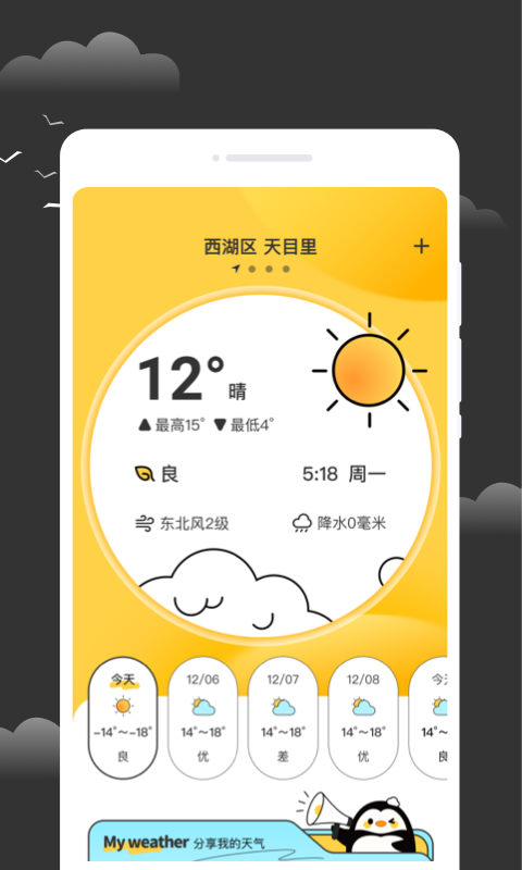 逐月天气通用版