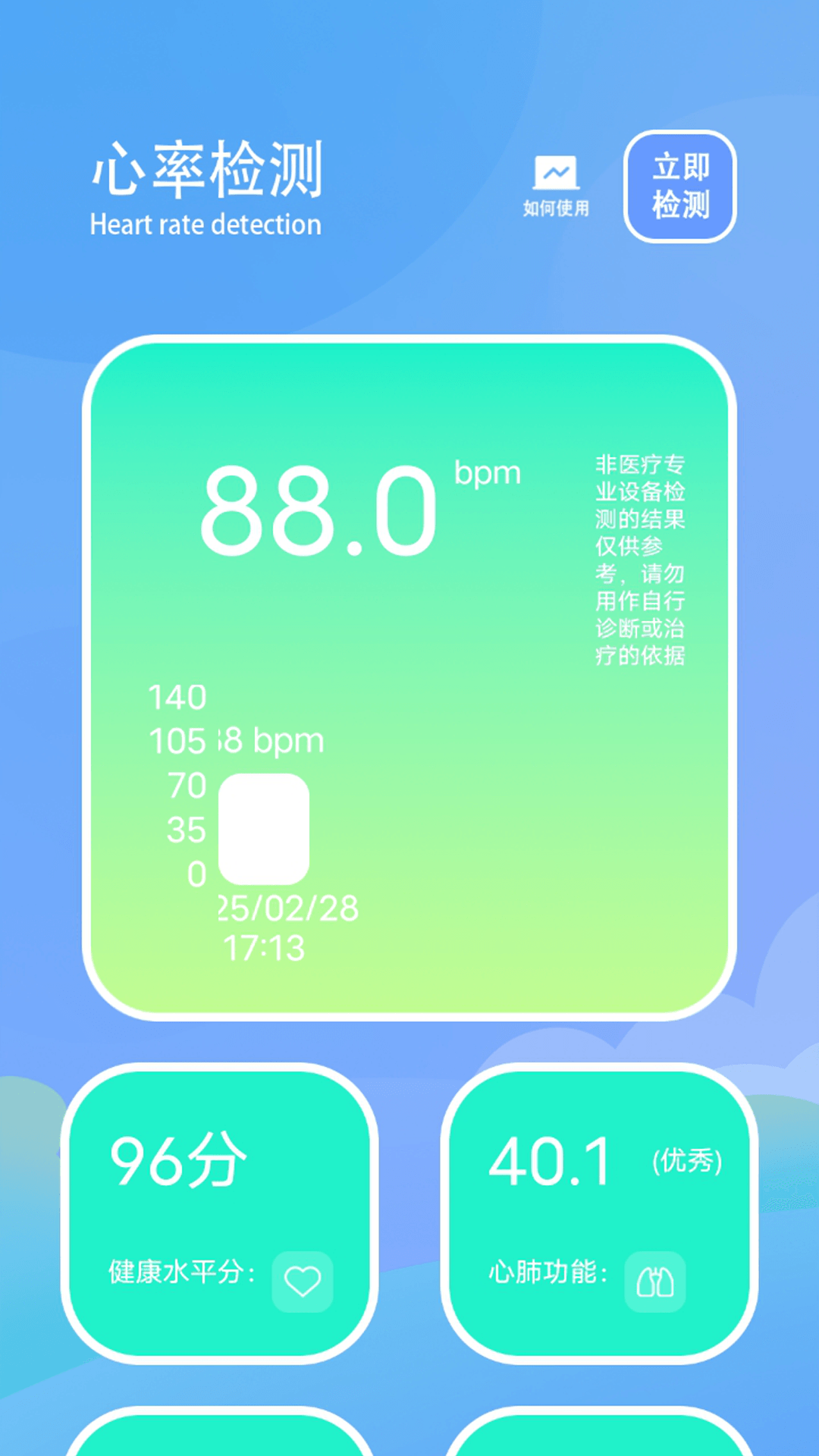 测心率
