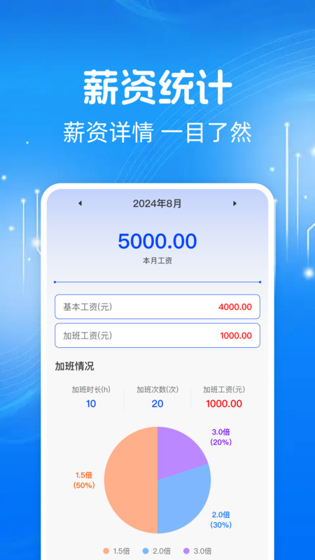 工地出勤记工免费原版图1