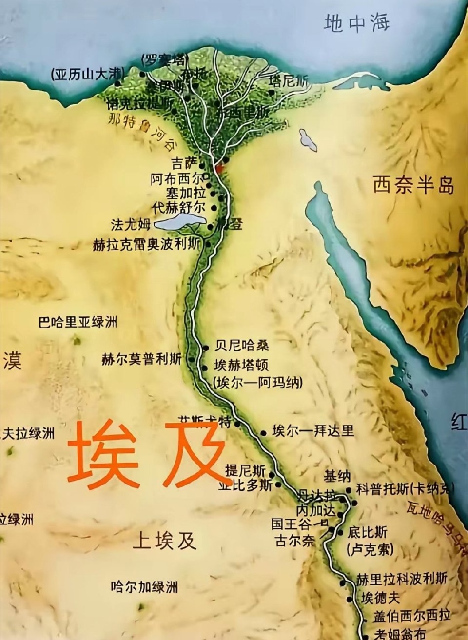 埃及地图手机版图2