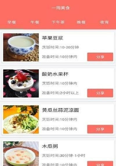 一周美食官方版图3