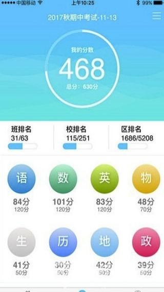 学情达查分正版图2