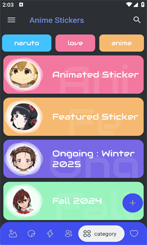 AnimeStickers官方正版图2
