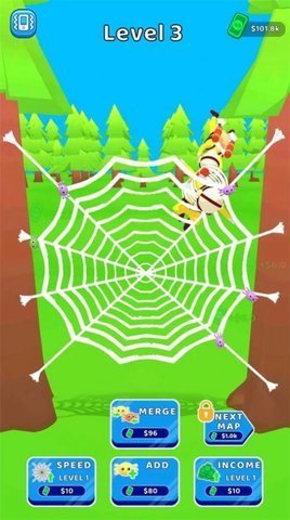 蜘蛛捕捉一切（Spider Catch Everything）手游无广告版