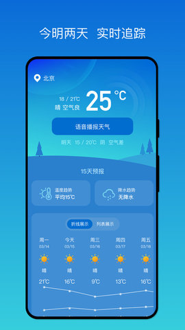 秒测天气预报正版图1