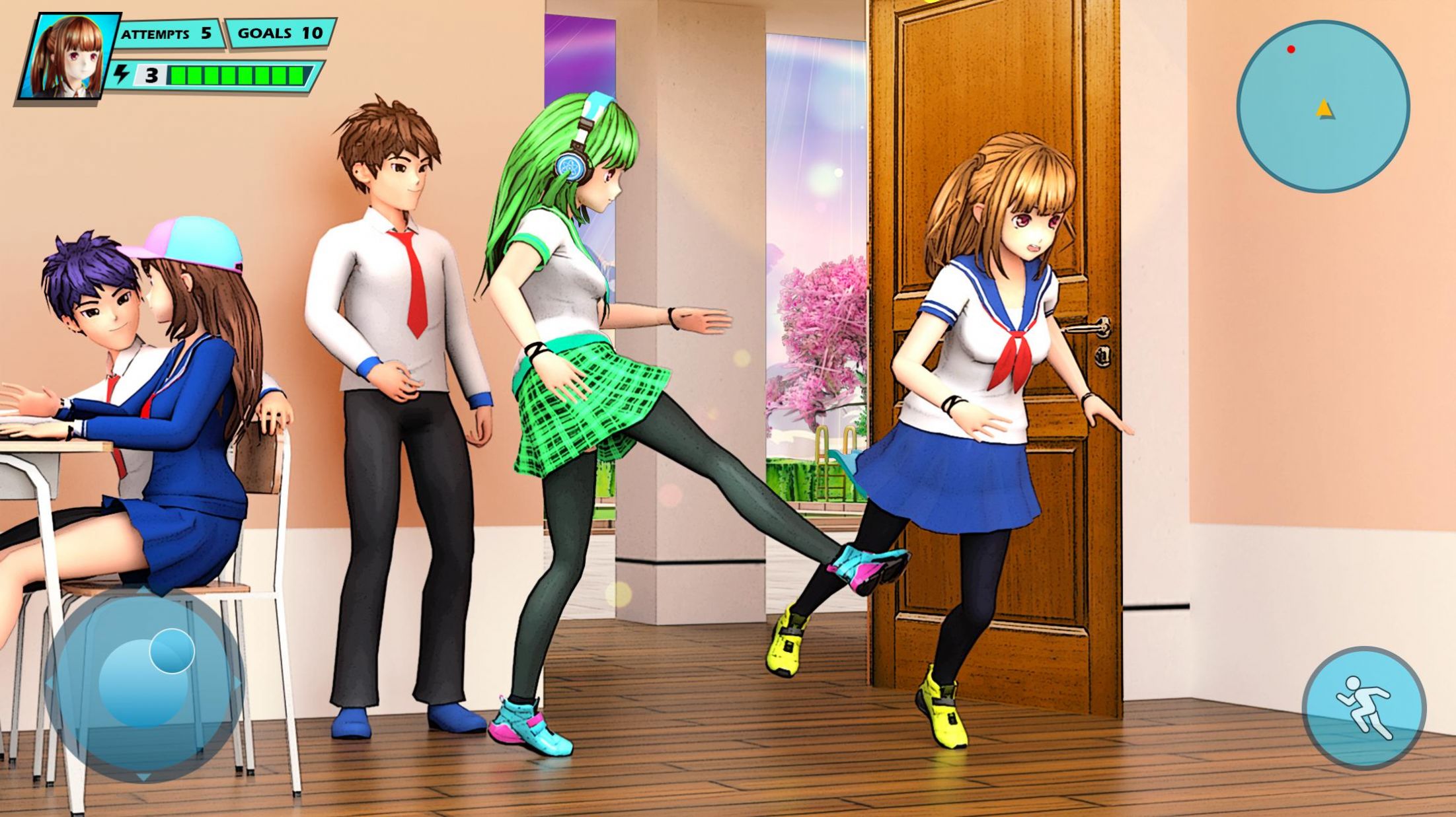 动漫校园爱情生活游戏安卓版（Anime Girl）图3