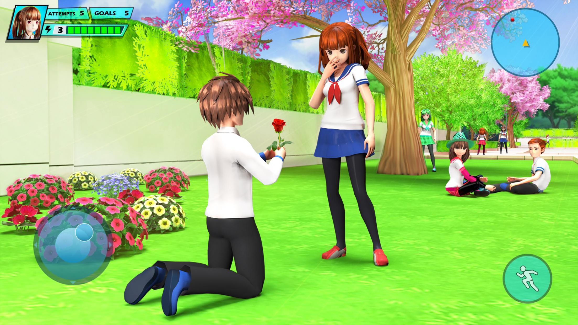 动漫校园爱情生活游戏安卓版（Anime Girl）图4