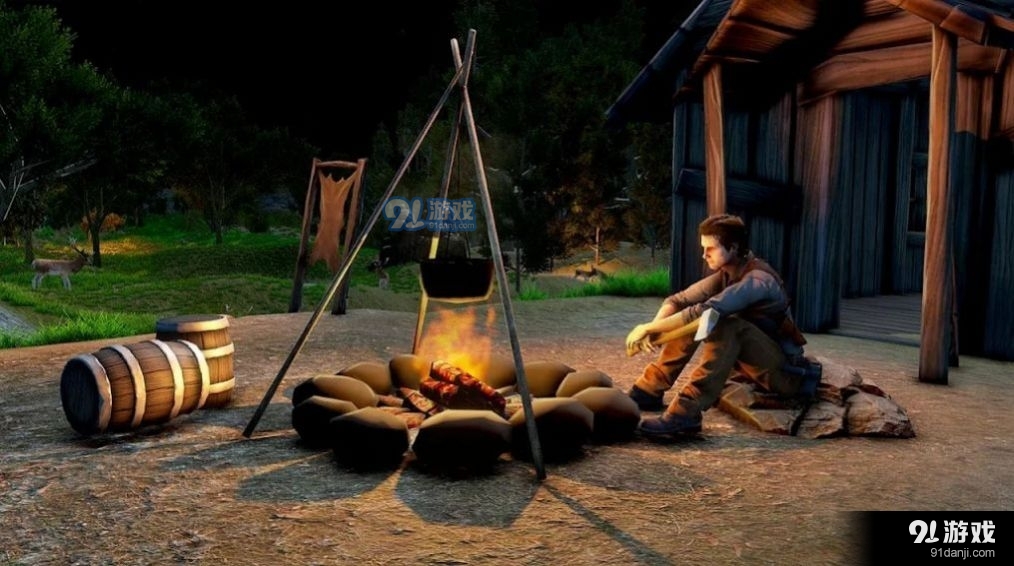 Woodcraft - Survival Island原版图2