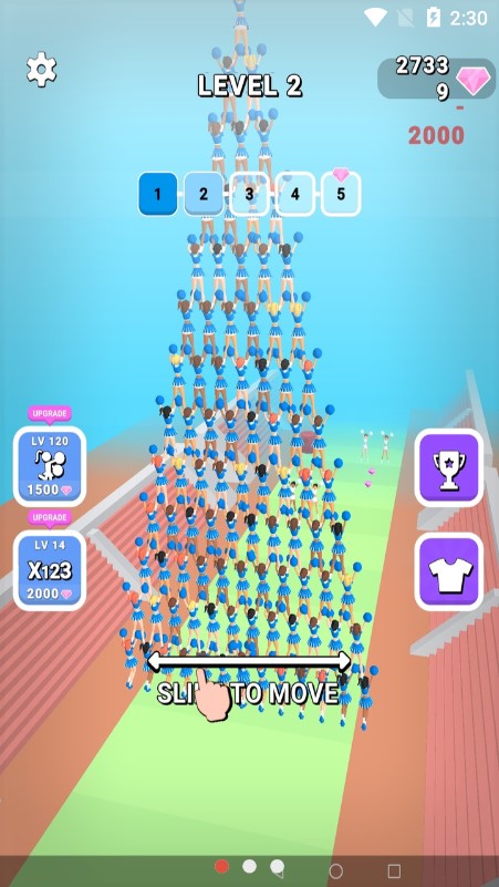 啦啦队长跑3D手机免费版截图4