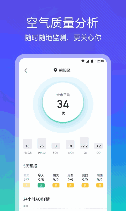云朵天气免费版图2