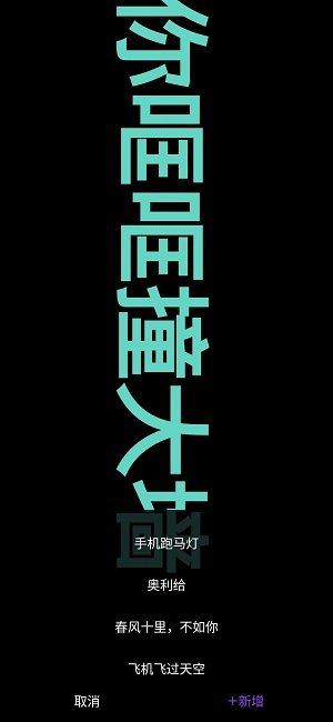 乐峰跑马灯手机正版(3)