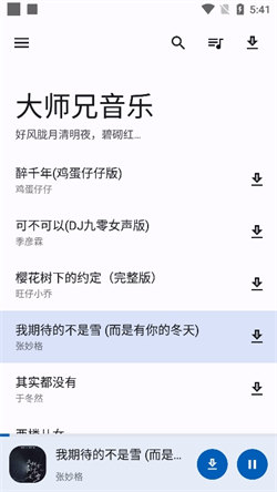大师兄音乐播放器官方正版图1