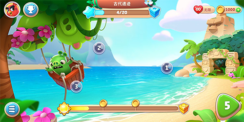 愤怒的小鸟新版图3