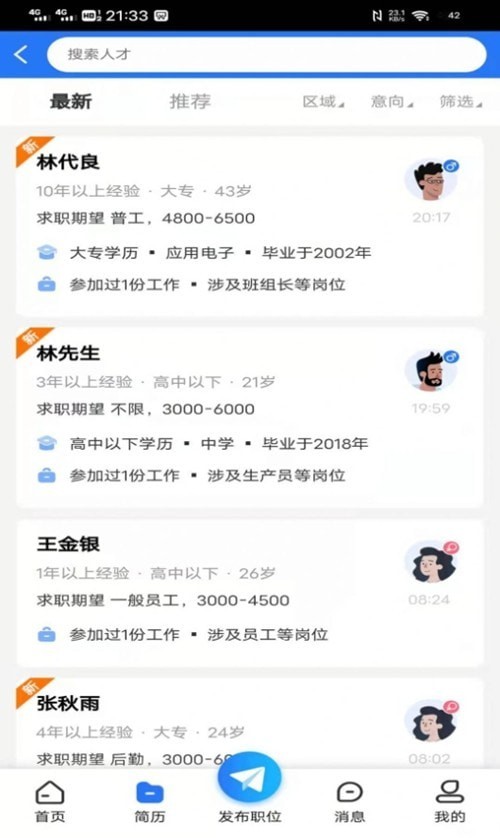 纳鑫人力招聘网