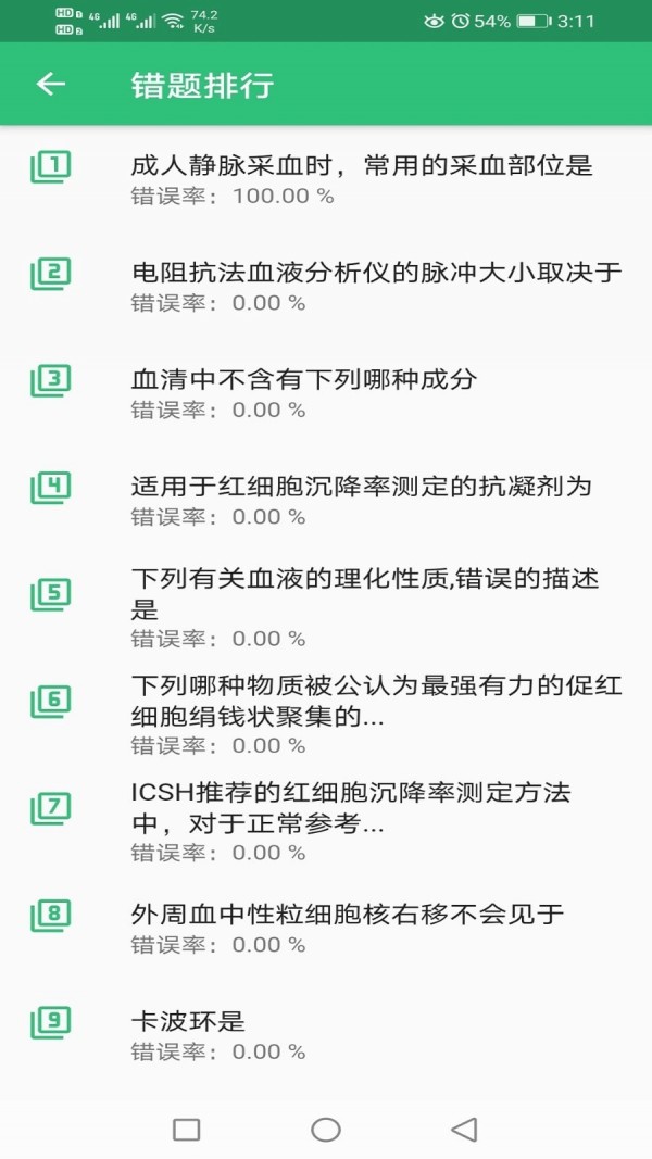 临床医学检验技术师丰题库