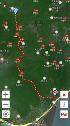 杭州登山地图安卓直装版图1
